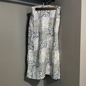 Nicole Miller New York linen skirt